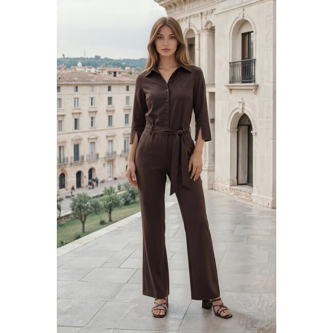 MI PIACE Travel Uni Jumpsuit  MP202154 Espresso