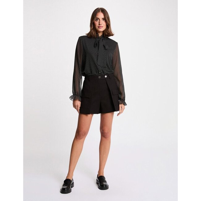 Morgan Korte short-rok 251-SHONAU Black