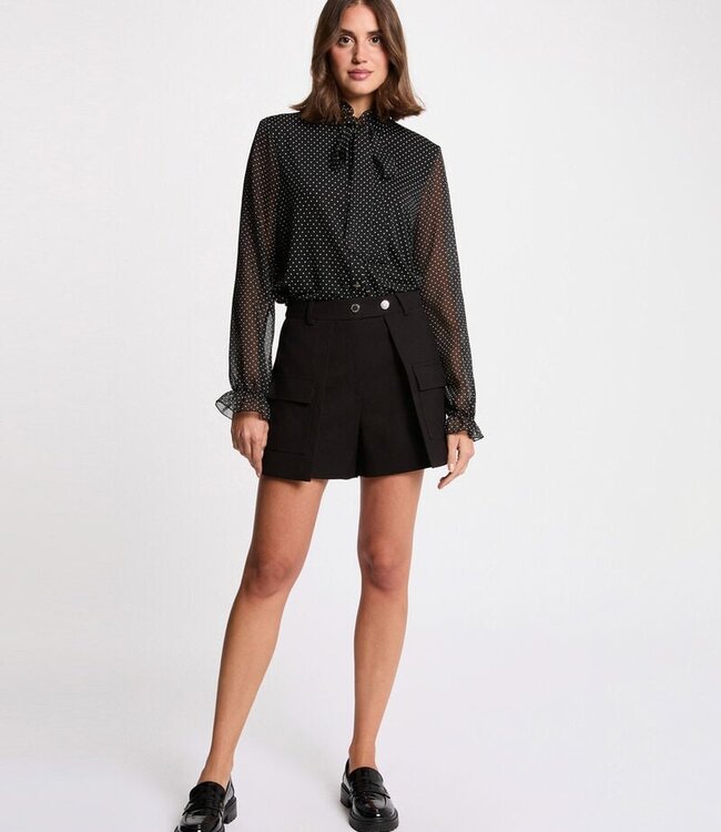 Morgan Korte short-rok 251-SHONAU Black