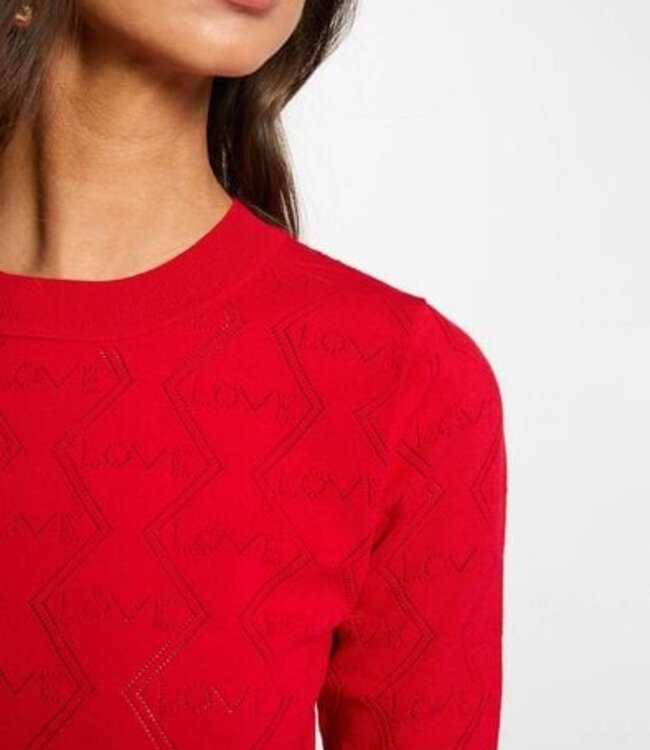 Morgan Sweet love t-shirt 261-Mika Red
