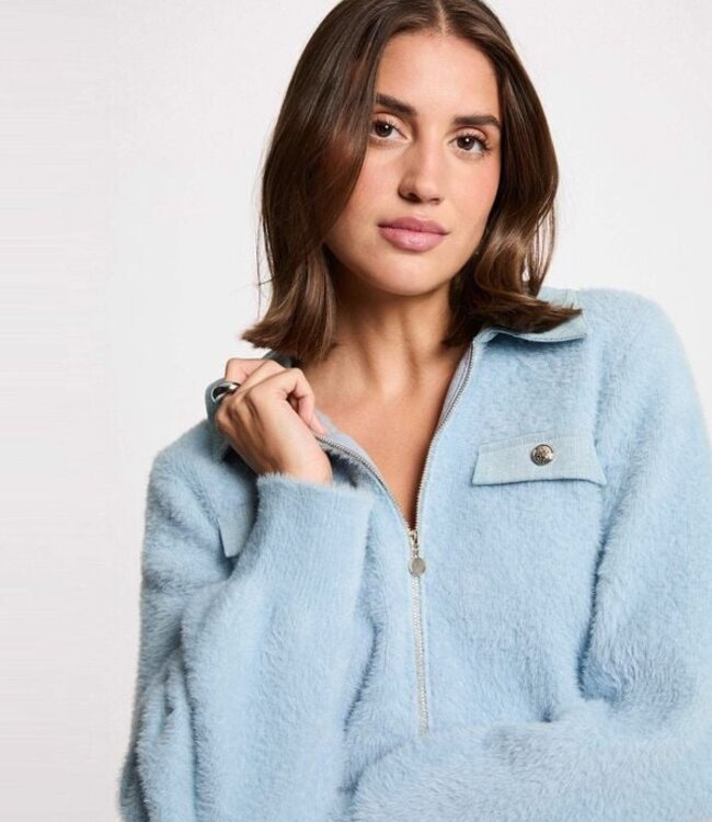 Morgan Jacket with Notched 261-Mdomo Sky blue