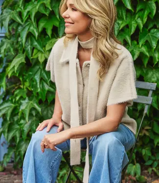 G-maxx Jayleen Knitting Cardigan Light Moss