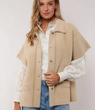 G-maxx Jayleen Knitting Cardigan Celestial Blue