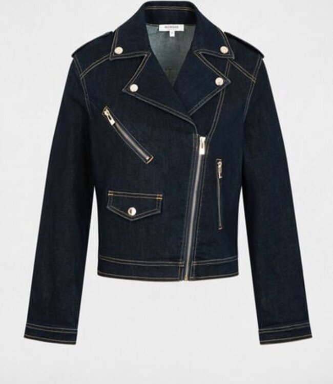 Morgan Oversized denim jacket 261-Vsoubia Dark blue