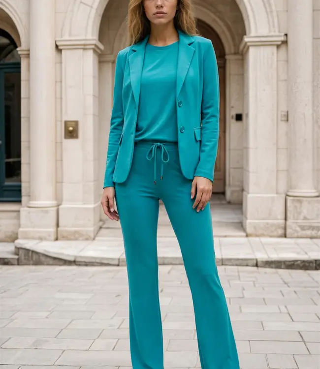 MI PIACE Bonded Travel Blazer Uni 202646 Petrol