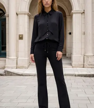 MI PIACE Travel Pantalon Uni Black 2136