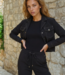 MI PIACE Bonded Travel Jacket 202681 Black
