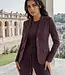 MI PIACE Travel Blazer Circle Print 2015 Burgundy