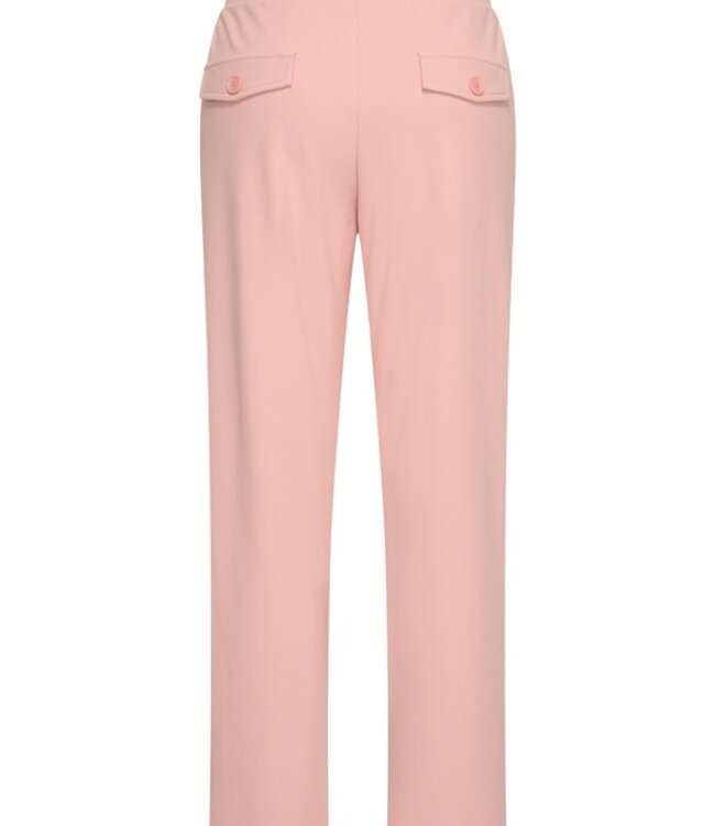 MI PIACE Bonded Travel Broek Straight 202631 Mellow Rose