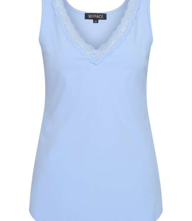 MI PIACE Travel Top Uni Met Kant 202129 Lavender Blue