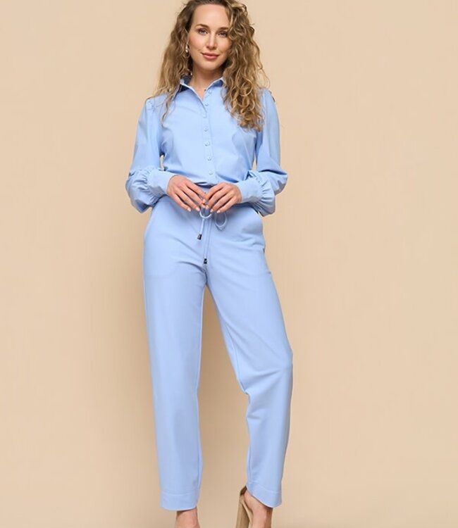 MI PIACE Bonded Travel Broek Uni 202753 Lavender Blue