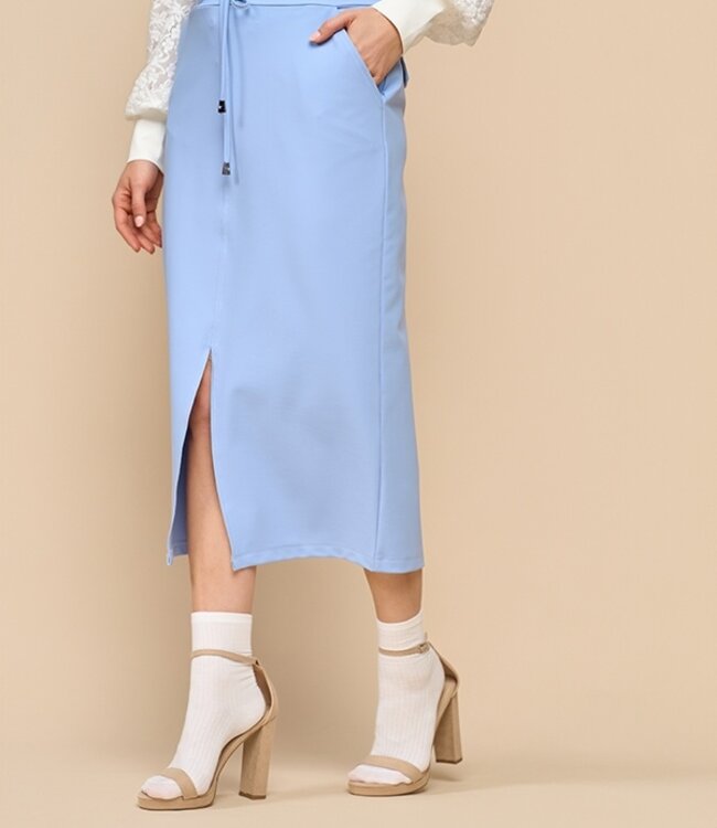 MI PIACE Bonded Travel Pencil Rok Uni 202780 Lavender Blue