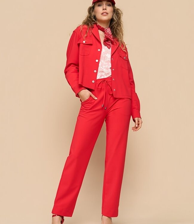 MI PIACE Bonded Travel Jacket Uni 202681 Red