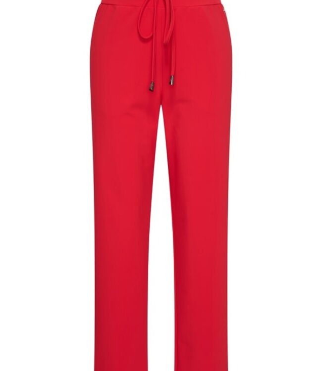 MI PIACE Bonded Travel Broek Straight Uni 202631 Red