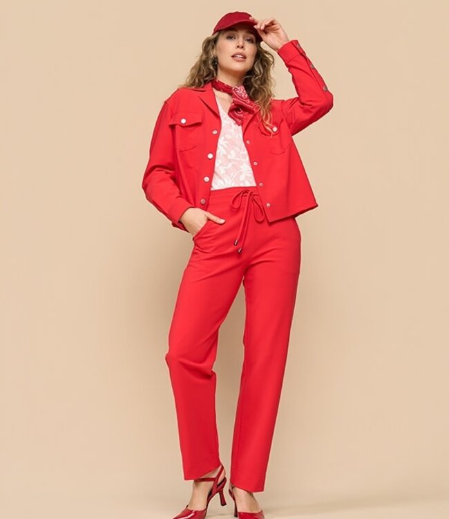 MI PIACE Bonded Travel Broek Uni 202753 Red
