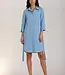 MI PIACE Travel Jurk Uni Denim 2092A Bleached