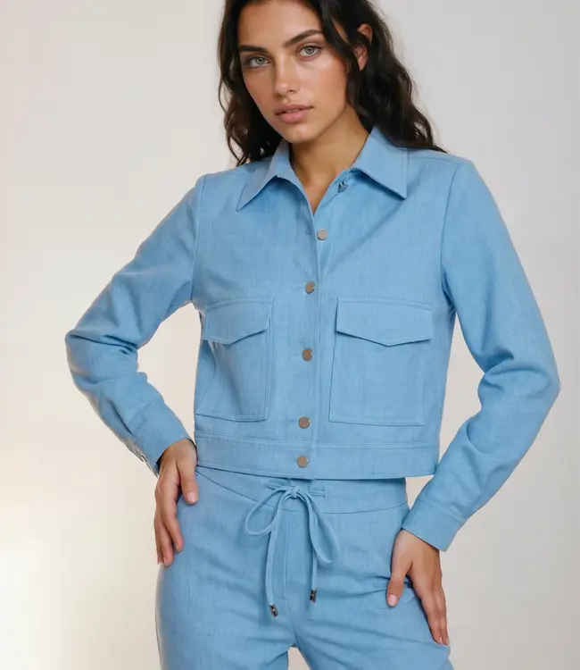 MI PIACE Travel Jack Uni Denim 2628 Bleached