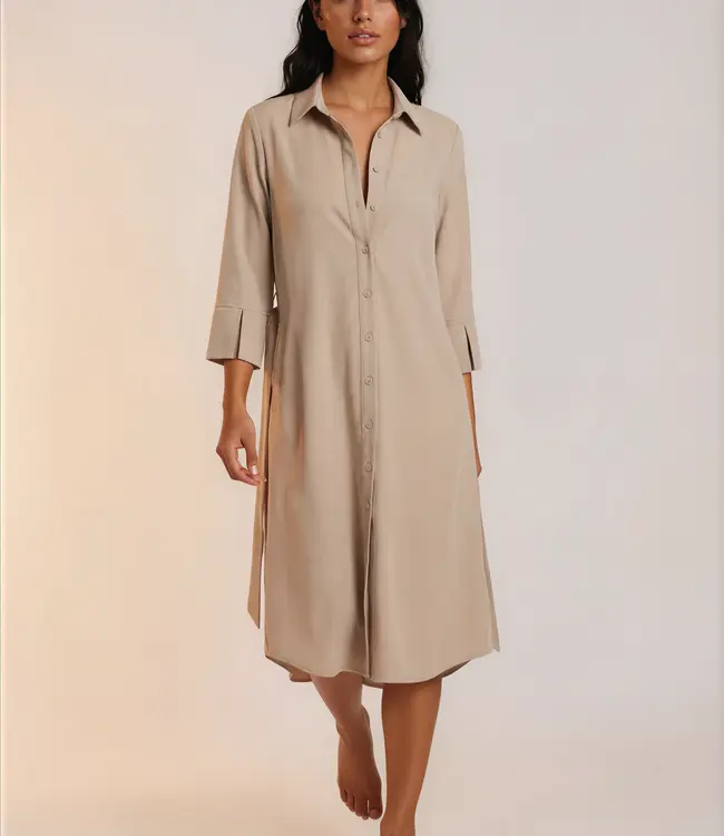 MI PIACE Travel Jurk Uni 202092 Latte