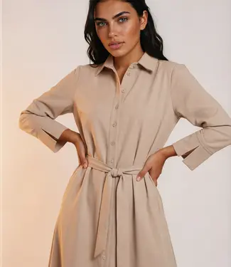 MI PIACE Travel Jurk Uni 202092 Latte