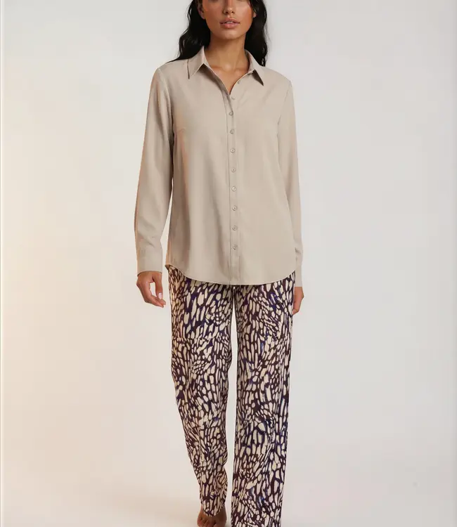 MI PIACE Travel Blouse Uni 60840 Latte