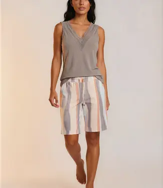 MI PIACE Travel Short Swirly Print 2423 Grape Apple