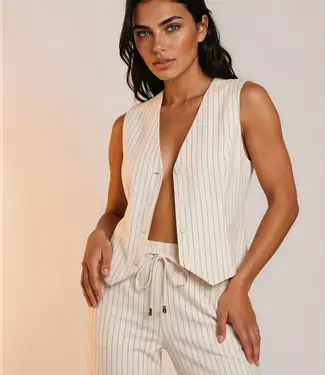 MI PIACE Travel  Gilet  Stripe 2294  Kit Dark Blue Pin