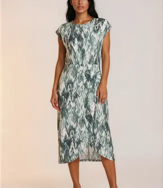 Morgan Aansluitend Jurk met hartvormige halslijn 261-Rfolka  Veelkleurig