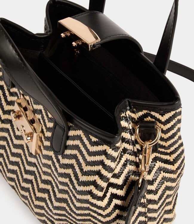 Morgan Tote Bag 261-2Alizze Black