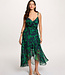 Morgan Morgan Midi-Wickelkleid in Wiesenprint 261-Rdolsou Grün