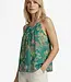 G-maxx G-maxx Jelena Singlet Top Vintage Green / Brown Sugar – Women’s Printed Top with Relaxed Fit