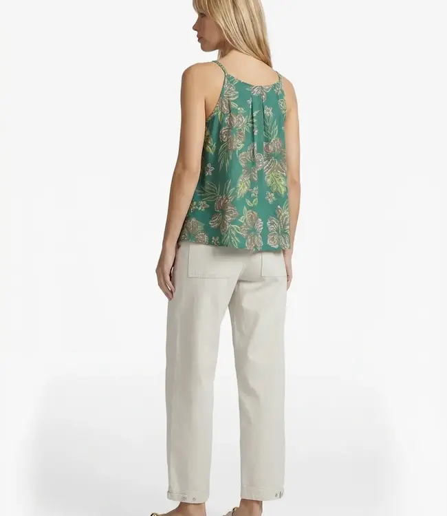 G-maxx Jelena top Singlet Vintage 762533 Green/Brown Sugar