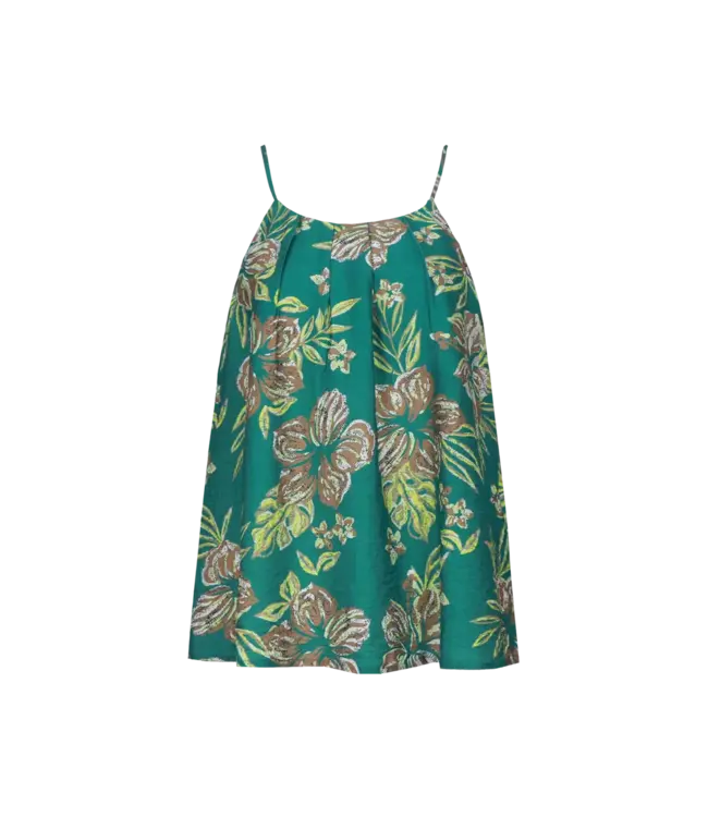 G-maxx Jelena top Singlet Vintage 762533 Green/Brown Sugar