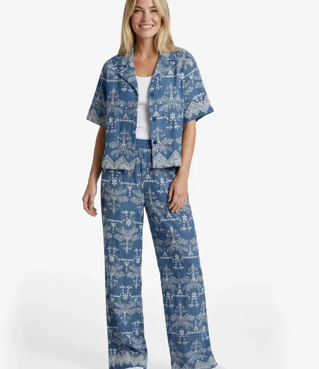 G-maxx Maeva Blouse DenimMid Blue