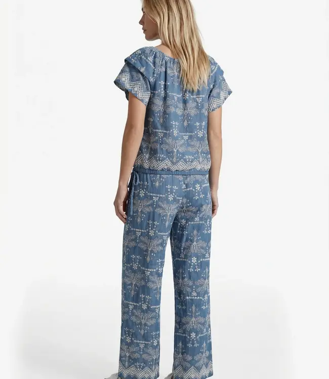 G-maxx Minou Pants Denim Mid Blue