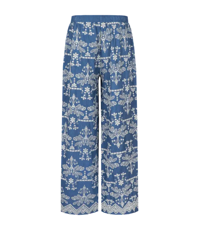 G-maxx Minou Pants Denim Mid Blue