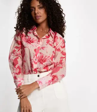 Morgan Morgan Blouse met reverskraag 261-Calas Veelkleurig