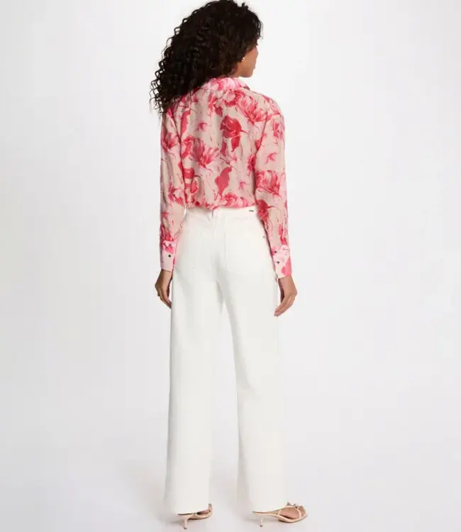 Morgan Blouse met reverskraag 261-Calas Veelkleurig