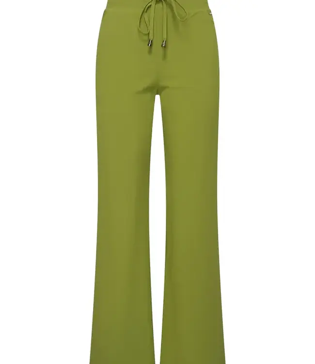 MI PIACE Travel Broek Uni  Straight 202089 Turtle Green
