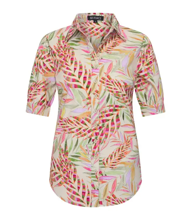 MI PIACE Travel Blouse Puff Branches Print 202270 Pencil Kit