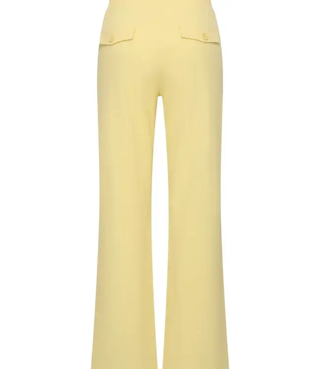 MI PIACE Heavy Travel Broek Striaht Uni 202136 Lemon Yellow