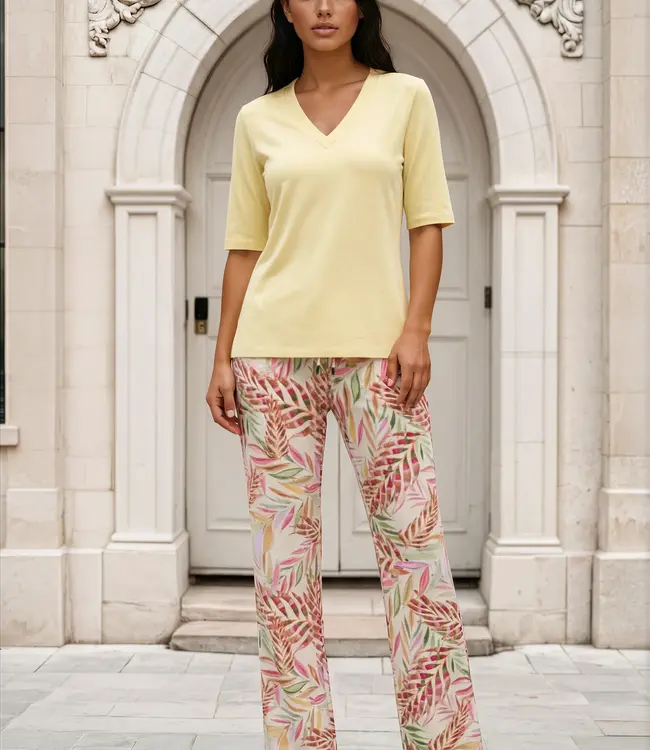 MI PIACE Heavy Travel Broek  Branches Print 202136 Pencil Kit
