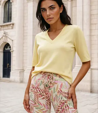 MI PIACE Travel Top  202271 Lemon Yellow