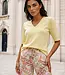 MI PIACE Travel Top  202271 Lemon Yellow