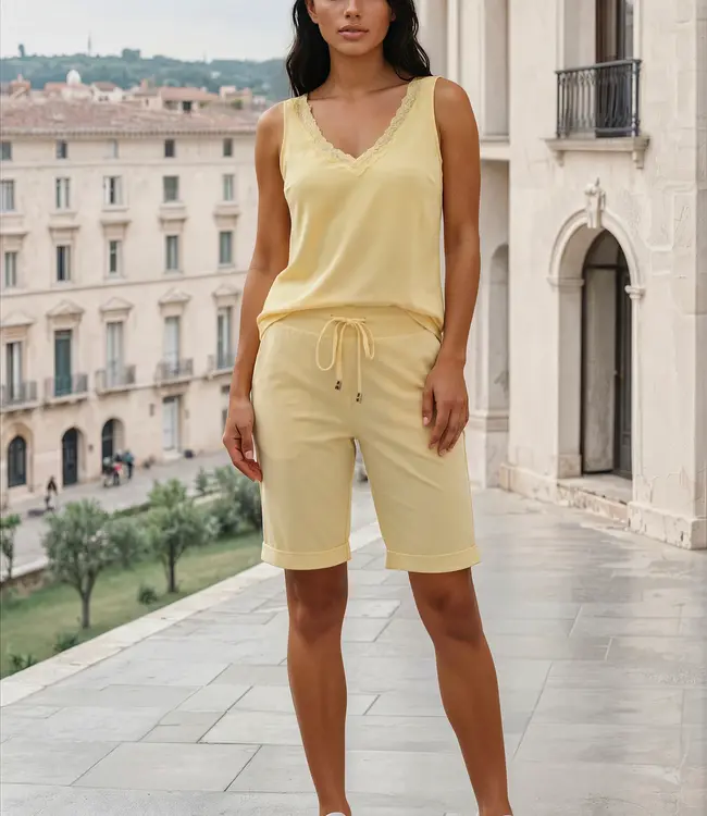 MI PIACE Heavy Travel Short Uni Lemon 202589 Yellow