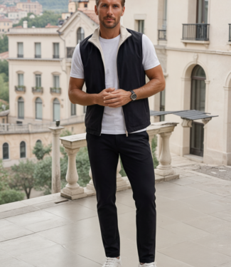 MI PIACE Travel Men Gilet Reversible 202061 Black / Kit