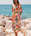 MI PIACE Travel Jurk Summer Leaf Dance Print Kit 202810 Kit