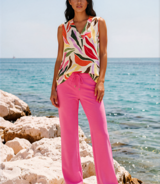 MI PIACE Travel Broek Straight 202089 Rose