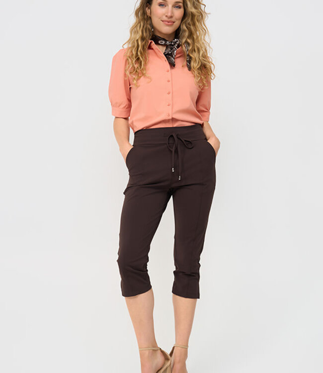 MI PIACE Travel Blouse Puff Uni 202270 Sunset Clay