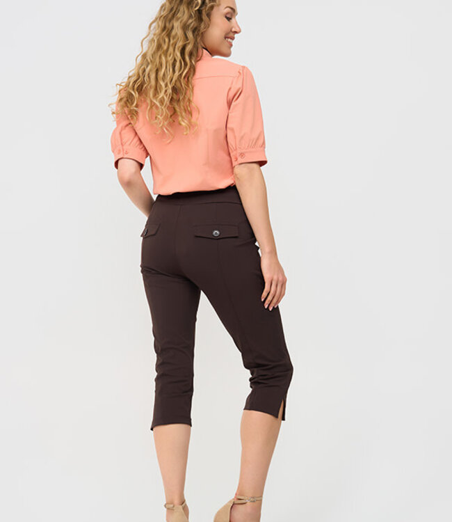 MI PIACE Travel Blouse Puff Uni 202270 Sunset Clay