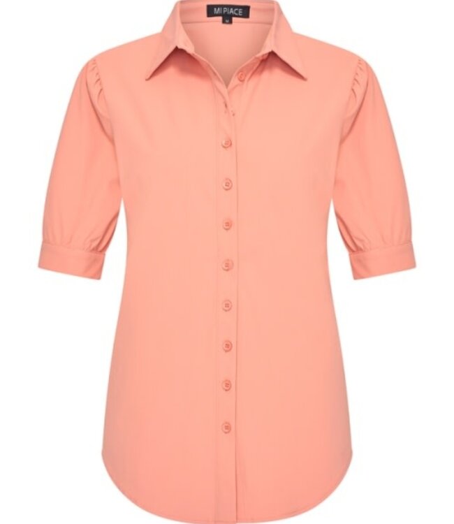 MI PIACE Travel Blouse Puff Uni 202270 Sunset Clay